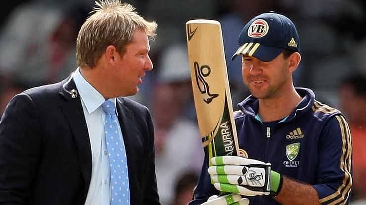 Shane Warne and Ricky Ponting share a storied history together