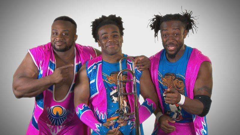 The New Day: Big E Langston, Xavier Woods, and Kofi Kingston