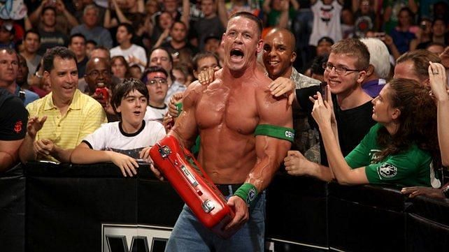 John Cena doing his act