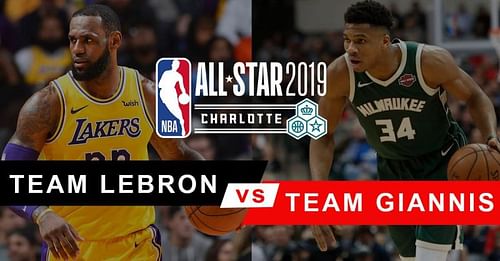 Team LeBron vs Team Giannis