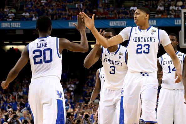 Anthony Davis led Kentucky Wildcats to the National Championship in 2012