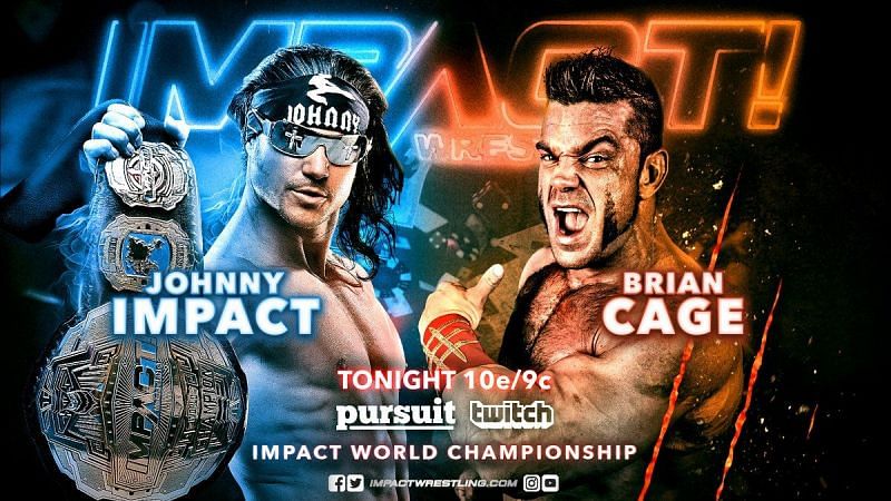 Johnny Impact looked to continue a run of impressive championship defenses tonight