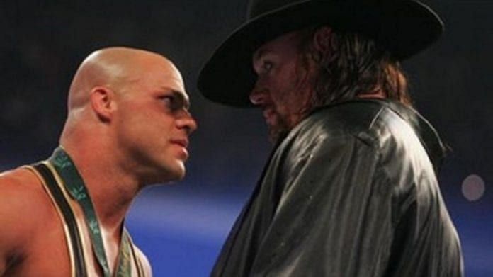 Kurt Angle and The Undertaker share a rich history in the squared circle