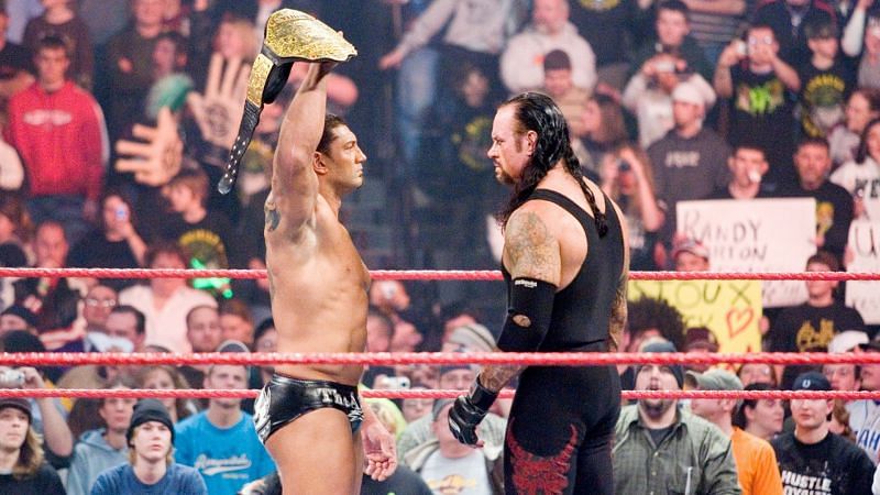 The Undertaker and Batista put on a classic.