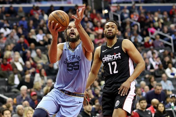 Memphis Grizzlies v Washington Wizards