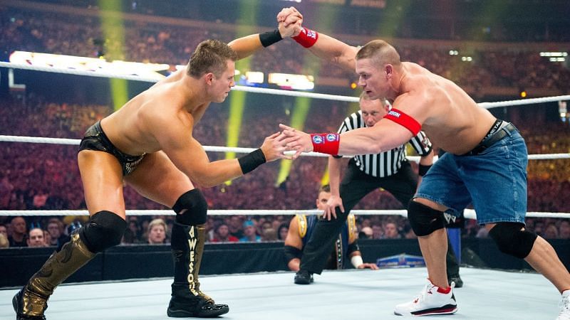 The Miz battled John Cena in the main event of WrestleMania 27.