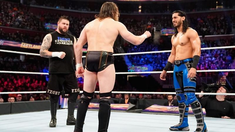 Daniel Bryan is not happy to see a third face in his title match.