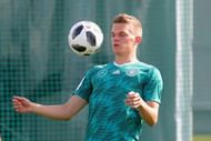 Matthias Ginter was part of Germany's squad in the 2014 and 2018 World Cups - but didn't play a minute