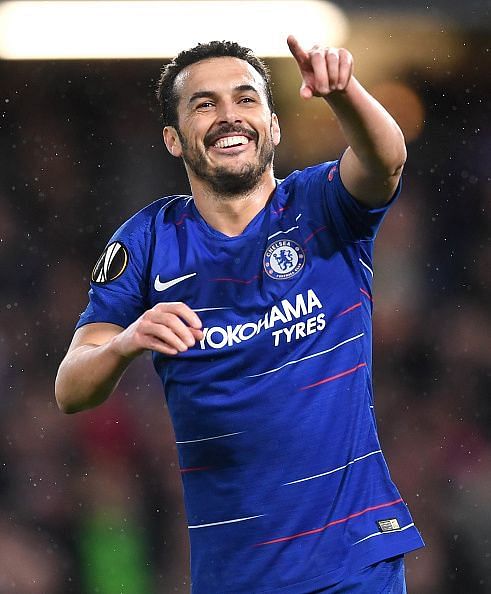 Pedro has 2 goals in 4 games in all competitions for Chelsea.