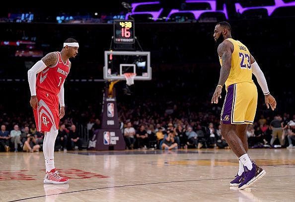 Carmelo Anthony and LeBron James could soon be linking up in Los Angeles