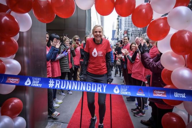 Global feet: Running 62 marathons for water awareness