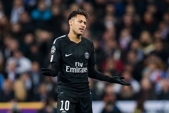 Neymar missed both the matches against Manchester United