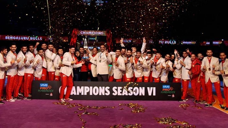 The Bulls will enter the season as defending champs (Image courtesy: prokabaddi.com