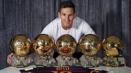 Argentina's Lionel Messi became the first player to win 5 Ballon d'Ors