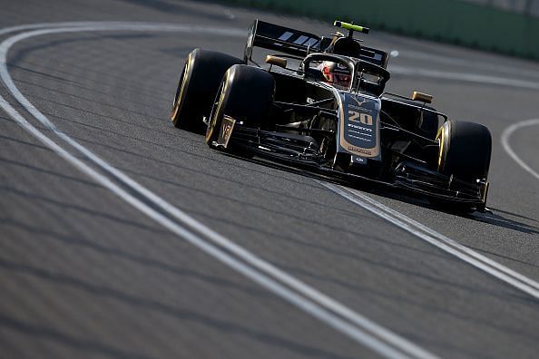 Kevin Magnussen of Team Haas at the 2019 F1 Grand Prix of Australia