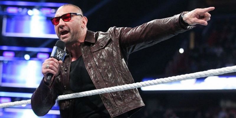 Batista on SmackDown 1000.