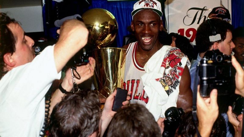 Michael Jordan won six NBA championships.