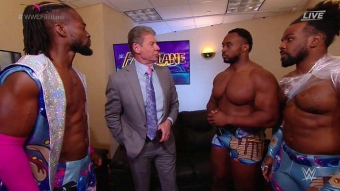 The New Day with Vince McMahon