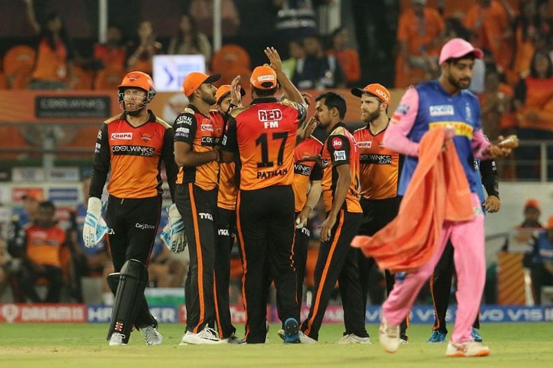SRH seem to be the better side ahead of this fixture. (Image Courtesy: IPLT20/BCC)