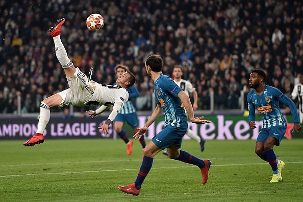 Bernardeschi was too hot to handle for the Atletico Madrid defenders