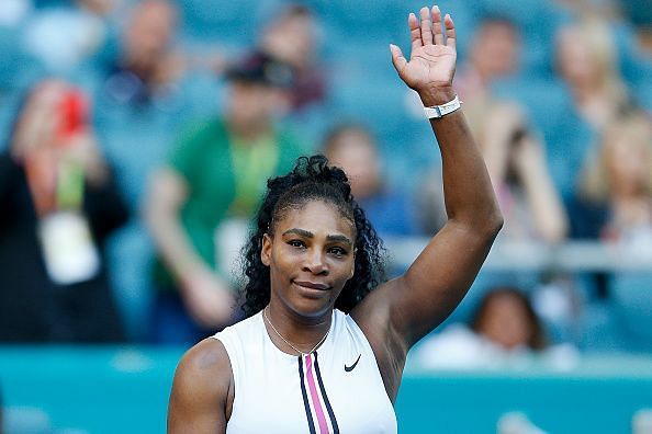 Serena at Miami Open 2019 - Day 5