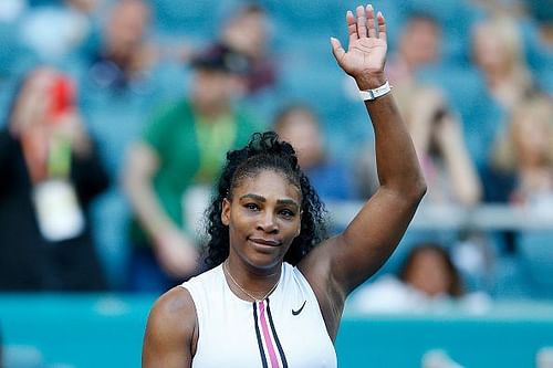 Serena at Miami Open 2019 - Day 5