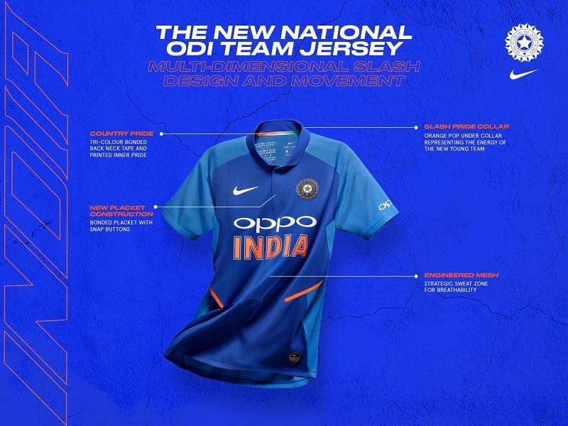 team india new jersey 2016