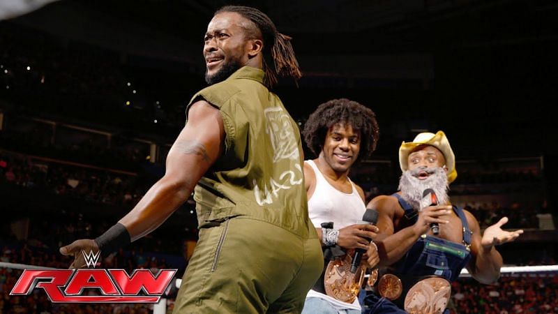 The New Day poked fun at their&Acirc;&nbsp;opponents the Wyatt family.