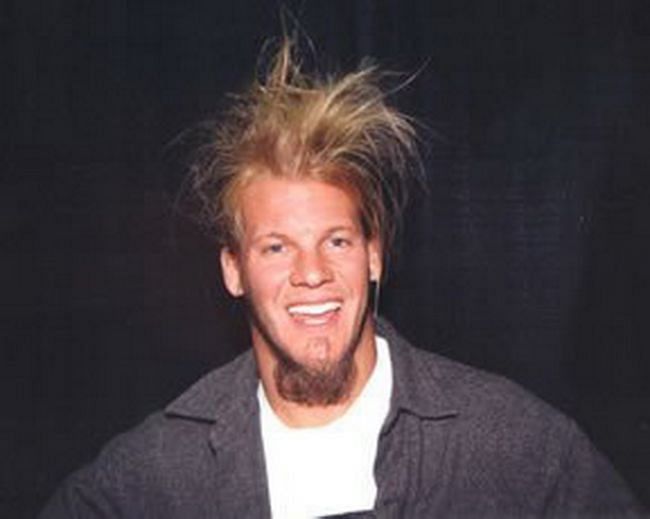 chris jericho weird hairstyle