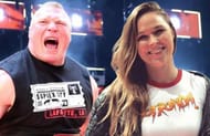 Brock Lesnar and Ronda Rousey could retain their titles.
