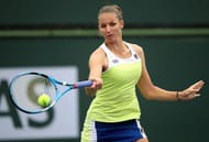 Pliskova at BNP Paribas Open - Day 8