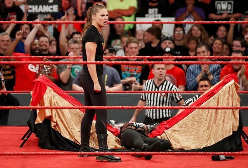 WWE Superstar and former UFC champion Ronda Rousey