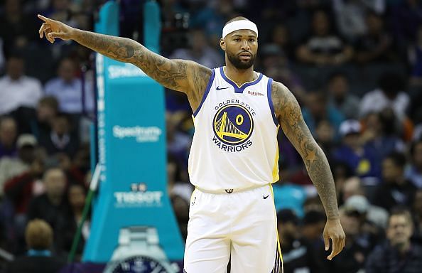 DeMarcus Cousins joined the Golden State Warriors last summer