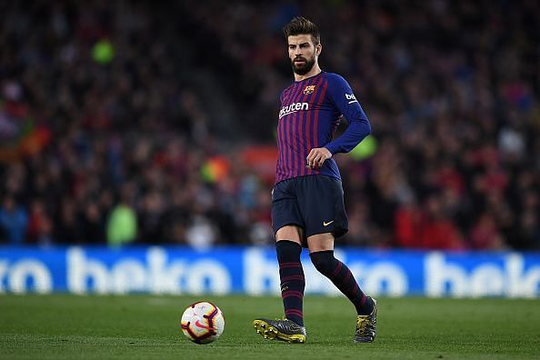 Pique has been in top form on both sides of the pitch