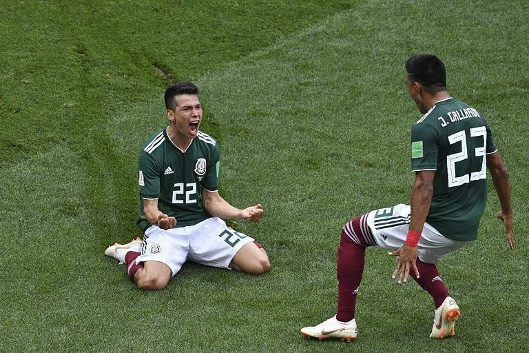 Mexico beat Germany in last year&#039;s World Cup.