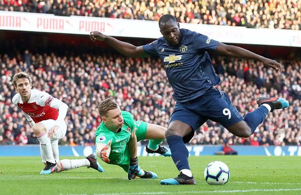 Romelu Lukaku is doubtful for the fixture