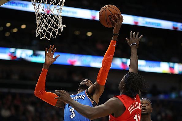 Nerlens Noel has seen limited action during his time in Oklahoma City
