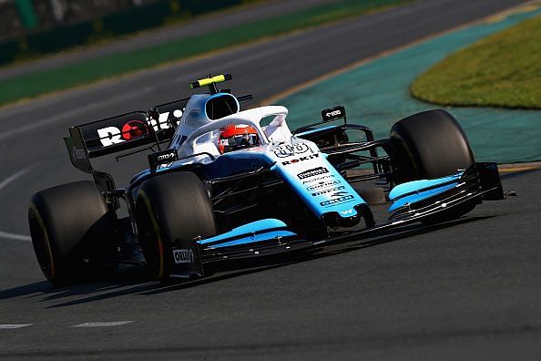The FW42 during the Australian GP