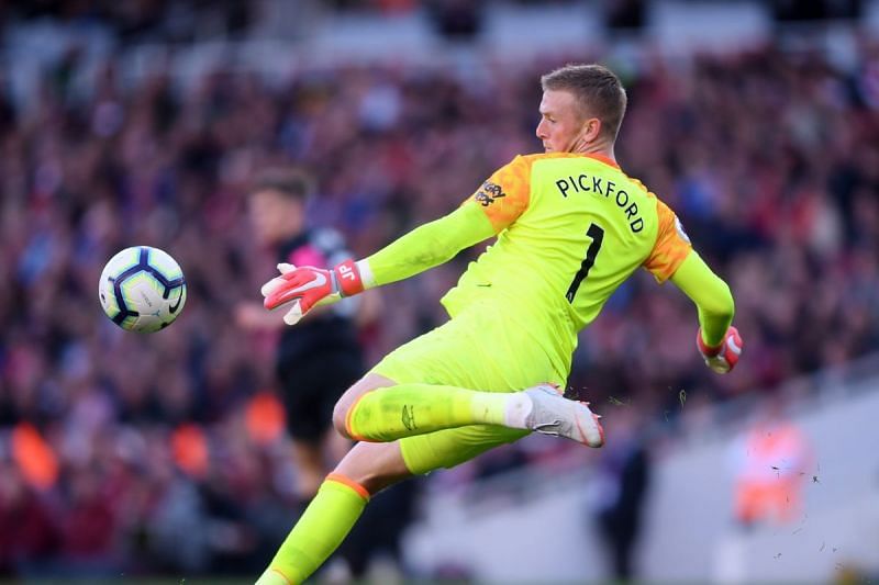 Pickford earned his first international cap in 2017