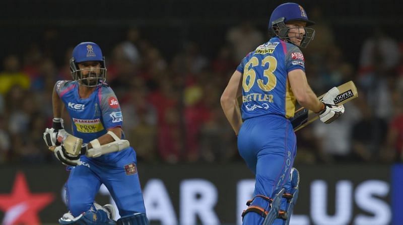 Rahane and Buttler formed a successful opening pair in IPL 2018