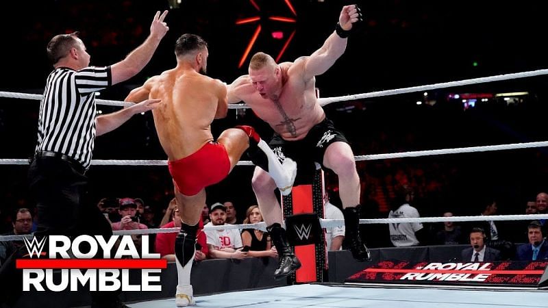 Balor took Lesnar to his limits