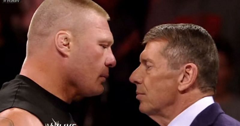 Lesnar is looking to play his cards right.
