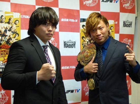 Naoya Nomura and Kento Miyahara.