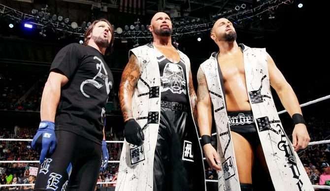 The Club in their first iteration with AJ Styles