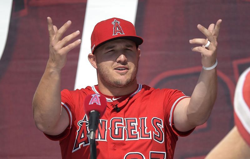 Mike Trout Says Hes An Angel For Life With New Contract 2593