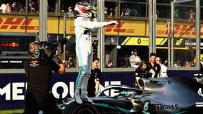 F1 Australian GP: Hamilton equals Senna & Schumacher record with Melbourne pole