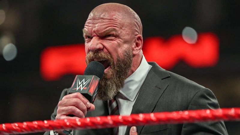 Triple H challenged Batista to a fight, anywhere, anytime