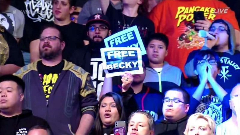 Becky Lynch&#039;s fans have been quite vocal in their support, such as these 