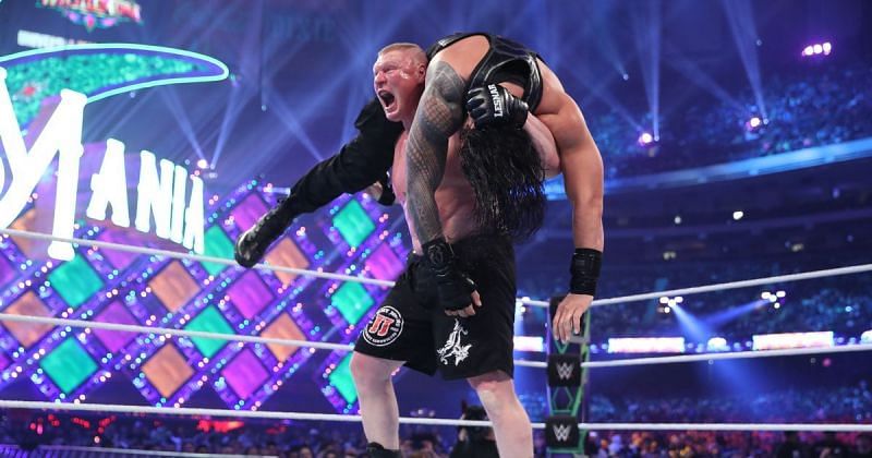Lesnar defeated Roman Reigns at last year&#039;s WrestleMania but could be leaving the company soon.