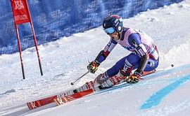American ski racer River Radamus making waves on the slopes